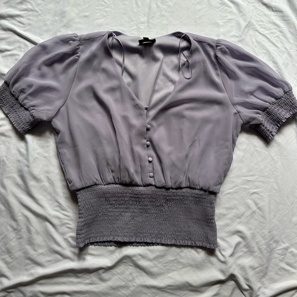NWOT Light Purple Blouse